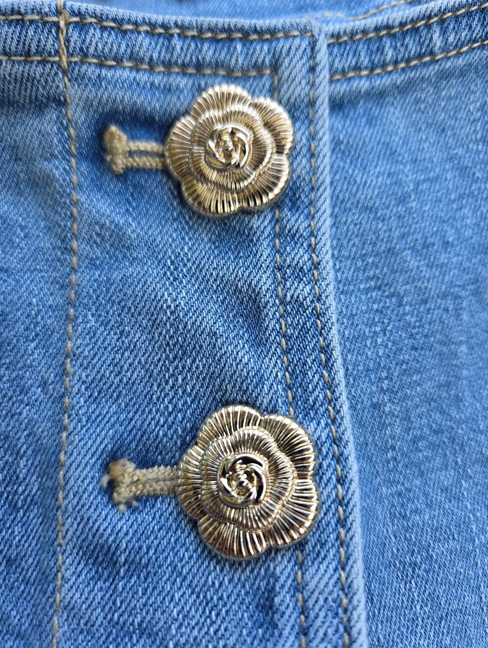 Generation Love Ophelia Denim Blazer M - Picture 7 of 9